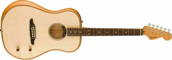 Special Acoustic-electric Guitar Fender Highway Series Dreadnought Natural - 3