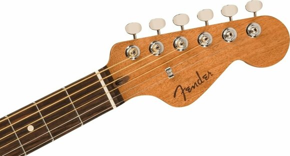Special Acoustic-electric Guitar Fender Highway Series Parlor Mahogany - 5