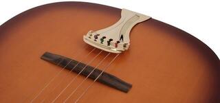 Folk Guitar Recording King Justin Townes Earle Tobacco Sunburst Folk Guitar - 4
