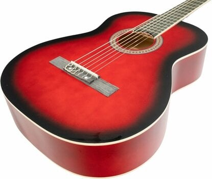 Classical guitar Pasadena SC041 4/4 Red Burst - 4