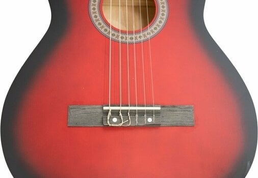Klasszikus gitár Pasadena SC041 4/4 Red Burst - 5