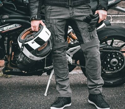 Motorcycle Jeans Trilobite 1664 Acid Scrambler Grey 40 Motorcycle Jeans - 5