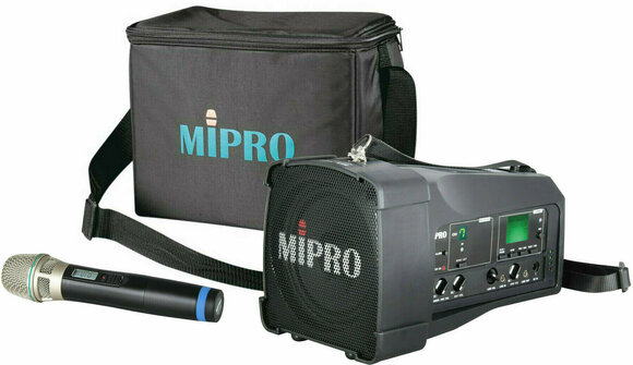 Paristokäyttöinen PA-järjestelmä MiPro MA-100SB Vocal Set Paristokäyttöinen PA-järjestelmä - 2