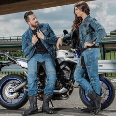 Calças de ganga para motociclismo Trilobite 661 Parado Circuit Slim Level 2 Blue W38/L32 Calças de ganga para motociclismo - 7