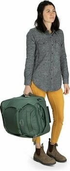 Lifestyle Backpack / Bag Osprey Sojourn Shuttle Wheeled Black 45 L Luggage - 11