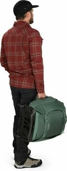 Lifestyle Backpack / Bag Osprey Sojourn Shuttle Wheeled Black 45 L Luggage - 13