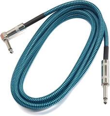 Instrumentenkabel Dr.Parts DRCA2BU 3 m Gerade Klinke - Winkelklinke Instrumentenkabel - 4