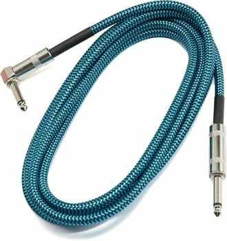 Instrument Cable Dr.Parts DRCA2BU Blue 3 m Straight - Angled - 5