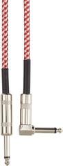 Instrumentenkabel Dr.Parts DRCA2RD 3 m Gerade Klinke - Winkelklinke Instrumentenkabel - 1