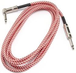 Instrumentenkabel Dr.Parts DRCA2RD 3 m Gerade Klinke - Winkelklinke Instrumentenkabel - 4