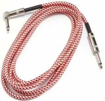 Kabel za glasbilo Dr.Parts DRCA2RD Rdeča 3 m Ravni - Kotni - 5