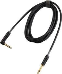 Instrumentenkabel Dr.Parts DRCA3BK 3 m Gerade Klinke - Winkelklinke Instrumentenkabel - 1