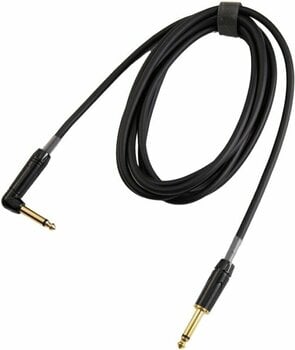 Instrument Cable Dr.Parts DRCA3BK Black 3 m Straight - Angled - 2
