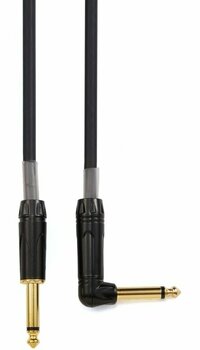 Instrument Cable Dr.Parts DRCA3BK Black 3 m Straight - Angled - 3