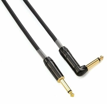 Instrument Cable Dr.Parts DRCA3BK Black 3 m Straight - Angled - 4