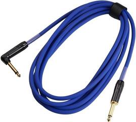 Instrumentenkabel Dr.Parts DRCA3BU 3 m Gerade Klinke - Winkelklinke Instrumentenkabel - 1