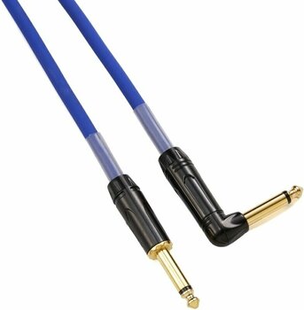 Instrument Cable Dr.Parts DRCA3BU Blue 3 m Straight - Angled - 4