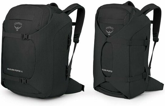 Lifestyle Backpack / Bag Osprey Sojourn Porter 46 Black 46 L Backpack - 5