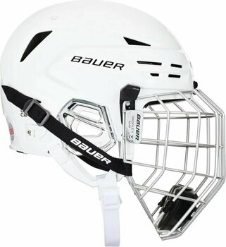 Hockeyhjelm Bauer RE-AKT 85 Helmet Combo SR Hvid S Hockeyhjelm - 2