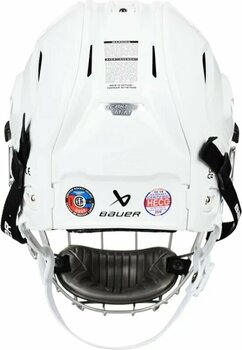 Casco per hockey Bauer RE-AKT 85 Helmet Combo SR Bianco S Casco per hockey - 3