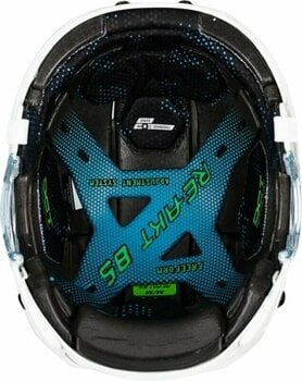 Hockeyhelm Bauer RE-AKT 85 Helmet Combo SR Wit S Hockeyhelm - 4