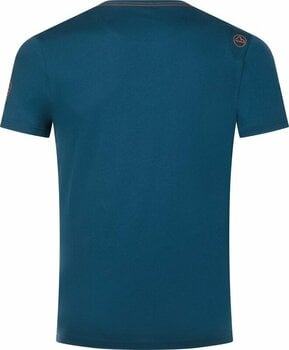 Тениска La Sportiva Cinquecento T-Shirt M Storm Blue/Hawaiian Sun S Тениска - 2