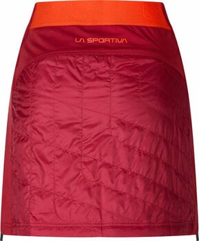 Calções de exterior La Sportiva Warm Up Primaloft Skirt W Velvet/Cherry Tomato XS Calções de exterior - 2