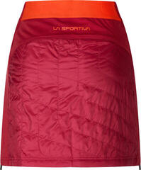 Kratke hlače na prostem La Sportiva Warm Up Primaloft Skirt W Velvet/Cherry Tomato S Krilo - 1