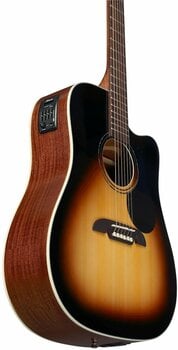 electro-acoustic guitar Alvarez RD26CESB Sunburst - 4