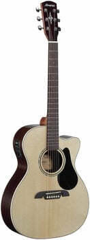 Guitare acoustique-électrique Alvarez RF27CE OM/Folk Electric/Cutaway - 2