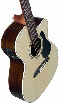 Guitare acoustique-électrique Alvarez RF27CE OM/Folk Electric/Cutaway - 4