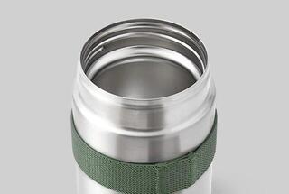 Thermos Food Jar black+blum Food Flask Olive 400 ml Thermos Food Jar - 3