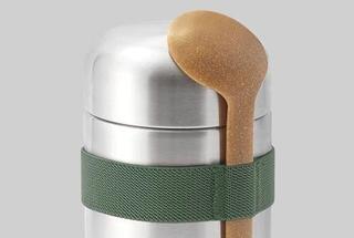 Thermos Food Jar black+blum Food Flask Olive 400 ml Thermos Food Jar - 4