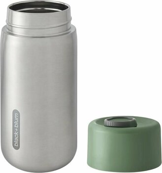 Thermobeker, Beker black+blum Insulated Travel Cup Olive 340 ml Beker - 2
