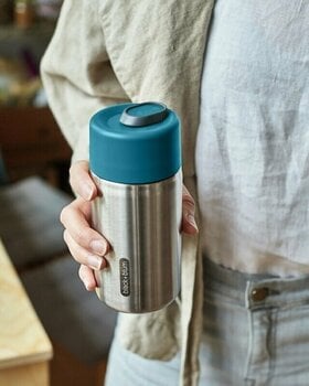 Thermobeker, Beker black+blum Insulated Travel Cup Olive 340 ml Beker - 8