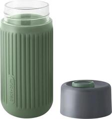 Thermotasse, Becher black+blum Glass Travel Grey/Coral 340 ml Tasse - 2