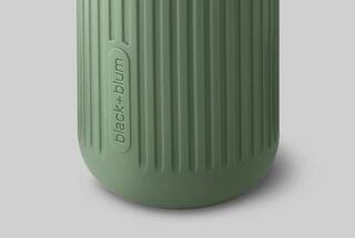 Thermotasse, Becher black+blum Glass Travel Grey/Coral 340 ml Tasse - 4