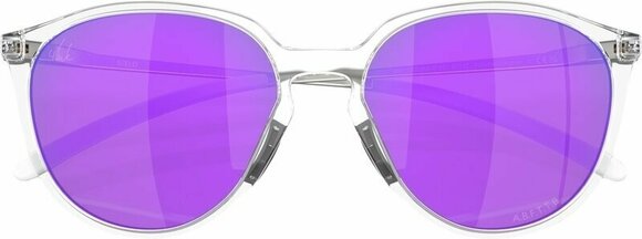 Lifestyle Glasses Oakley Sielo Polished Chrome/Prizm Violet Lifestyle Glasses - 8