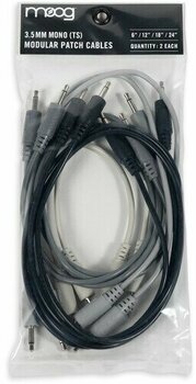 Cable adaptador/parche MOOG Cable Set Blanco-Gris-Negro 150 mm-300 mm-450 mm-600 mm Recto - Recto - 3