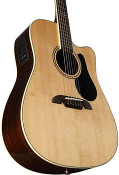 elektroakustisk guitar Alvarez AD70CE Dreadnought Electric/Cutaway - 4
