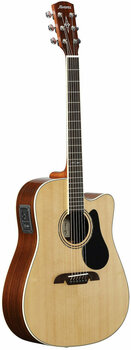elektroakustisk guitar Alvarez AD70CE Dreadnought Electric/Cutaway - 6