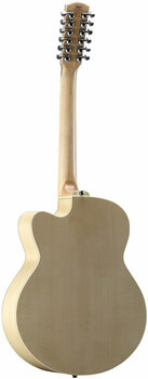 12-string Acoustic-electric Guitar Alvarez AJ80CE-12 Natural - 3
