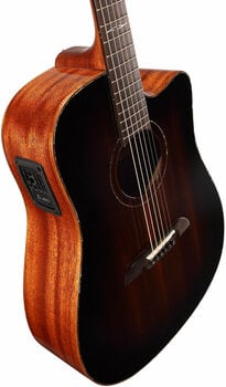 elektroakustisk guitar Alvarez MDA66CESHB Dreadnought Electric/Cutaway - 4
