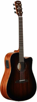 elektroakustisk guitar Alvarez MDA66CESHB Dreadnought Electric/Cutaway - 5
