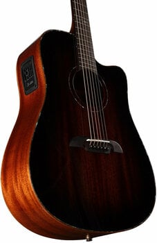 elektroakustisk guitar Alvarez MDA66CESHB Dreadnought Electric/Cutaway - 6