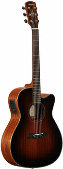 Electro-acoustic guitar Alvarez MFA66CESHB Folk/OM Electric/Cutaway - 3