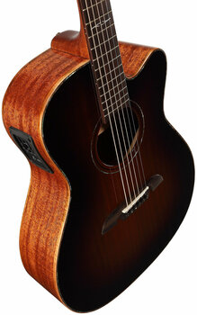 Electro-acoustic guitar Alvarez MFA66CESHB Folk/OM Electric/Cutaway - 5