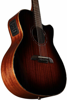 Electro-acoustic guitar Alvarez MFA66CESHB Folk/OM Electric/Cutaway - 6
