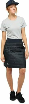 Rövidnadrág Haglöfs Mimic Skirt Women True Black XL Rövidnadrág - 2
