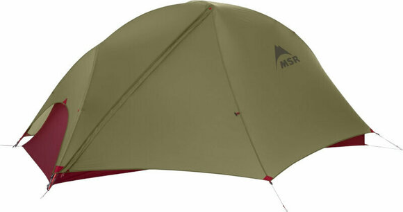 Telt MSR FreeLite 1-Person Ultralight Backpacking Tent Green/Red Telt - 2